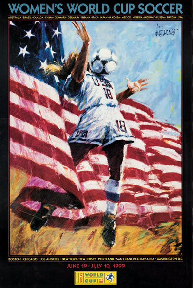 Aldo Luongo - Women\u0026#39;s World Cup Soccer Poster